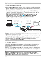 Предварительный просмотр 163 страницы Hitachi CP-DW10N Operating Manual