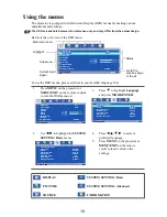 Предварительный просмотр 19 страницы Hitachi CP-DX250  guide User Manual