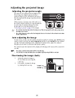 Предварительный просмотр 23 страницы Hitachi CP-DX250  guide User Manual