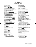 Предварительный просмотр 60 страницы Hitachi CP-DX250  guide User Manual