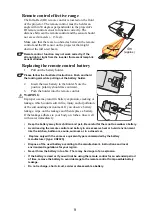 Предварительный просмотр 10 страницы Hitachi CP-DX301 User Manual