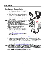 Предварительный просмотр 18 страницы Hitachi CP-DX301 User Manual