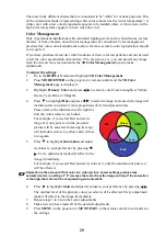 Предварительный просмотр 29 страницы Hitachi CP-DX301 User Manual