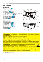 Preview for 4 page of Hitachi CP-EU4501WN User Manual