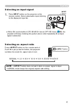 Preview for 23 page of Hitachi CP-EU4501WN User Manual