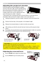 Preview for 24 page of Hitachi CP-EU4501WN User Manual