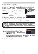 Preview for 26 page of Hitachi CP-EU4501WN User Manual