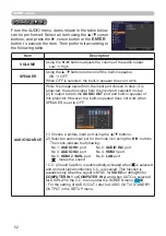 Preview for 52 page of Hitachi CP-EU4501WN User Manual