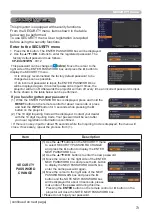 Preview for 73 page of Hitachi CP-EU4501WN User Manual