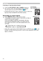 Preview for 24 page of Hitachi CP-EW250N User Manual