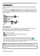 Предварительный просмотр 7 страницы Hitachi CP-EW301N User Manual