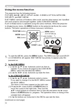 Предварительный просмотр 32 страницы Hitachi CP-EW301N User Manual