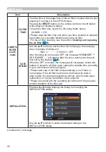 Предварительный просмотр 48 страницы Hitachi CP-EW301N User Manual