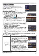 Предварительный просмотр 69 страницы Hitachi CP-EW301N User Manual