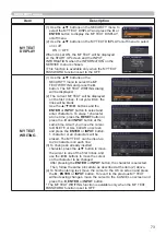 Предварительный просмотр 73 страницы Hitachi CP-EW301N User Manual