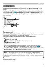 Предварительный просмотр 7 страницы Hitachi CP-EW302 User Manual