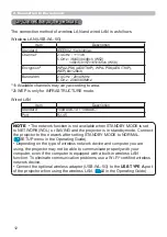 Preview for 12 page of Hitachi CP-EW3051WN User Manual-Network Manual