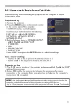 Preview for 15 page of Hitachi CP-EW3051WN User Manual-Network Manual