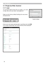 Preview for 38 page of Hitachi CP-EW3051WN User Manual-Network Manual