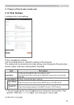 Preview for 49 page of Hitachi CP-EW3051WN User Manual-Network Manual