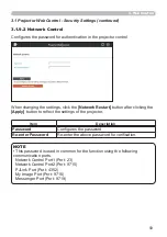 Preview for 59 page of Hitachi CP-EW3051WN User Manual-Network Manual