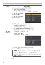 Предварительный просмотр 66 страницы Hitachi CP-EW3051WN User'S Manual And Operating Manual