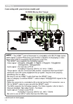 Предварительный просмотр 14 страницы Hitachi CP-EW5001WN User'S Manual And Operating Manual