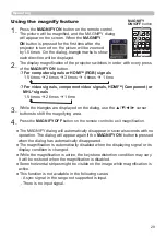 Предварительный просмотр 29 страницы Hitachi CP-EW5001WN User'S Manual And Operating Manual