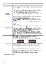 Предварительный просмотр 60 страницы Hitachi CP-EW5001WN User'S Manual And Operating Manual