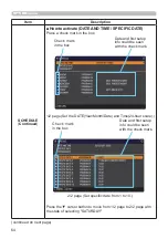 Предварительный просмотр 64 страницы Hitachi CP-EW5001WN User'S Manual And Operating Manual