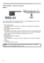 Предварительный просмотр 96 страницы Hitachi CP-EW5001WN User'S Manual And Operating Manual