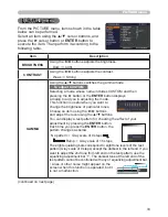 Предварительный просмотр 33 страницы Hitachi CP-EX250 User Manual