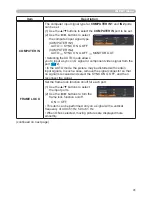 Предварительный просмотр 41 страницы Hitachi CP-EX250 User Manual