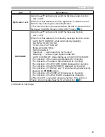 Предварительный просмотр 49 страницы Hitachi CP-EX250 User Manual