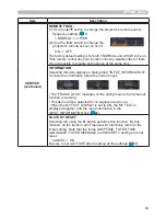 Предварительный просмотр 59 страницы Hitachi CP-EX250 User Manual