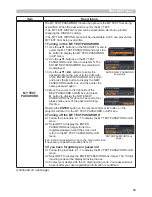 Предварительный просмотр 63 страницы Hitachi CP-EX250 User Manual