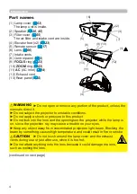 Preview for 4 page of Hitachi CP-EX303 User Manual