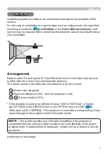 Preview for 7 page of Hitachi CP-EX303 User Manual