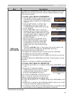 Preview for 61 page of Hitachi CP-EX400 User Manual