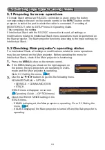 Preview for 24 page of Hitachi CP-HD9320 User Manual