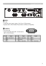 Предварительный просмотр 9 страницы Hitachi CP-HD9950 User Manual