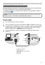 Предварительный просмотр 15 страницы Hitachi CP-HD9950 User Manual