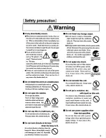 Preview for 3 page of Hitachi CP-L500A Operating Manual