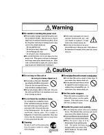 Preview for 4 page of Hitachi CP-L500A Operating Manual