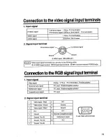 Preview for 13 page of Hitachi CP-L500A Operating Manual