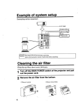 Предварительный просмотр 16 страницы Hitachi CP-L500A Operating Manual