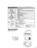 Preview for 19 page of Hitachi CP-L500A Operating Manual