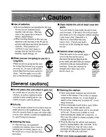 Preview for 5 page of Hitachi CP-L750W Operating Manual