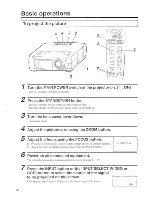 Preview for 10 page of Hitachi CP-L850W Operating Manual