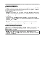 Preview for 3 page of Hitachi CP-RS56 series User'S Manual And Operation Manual